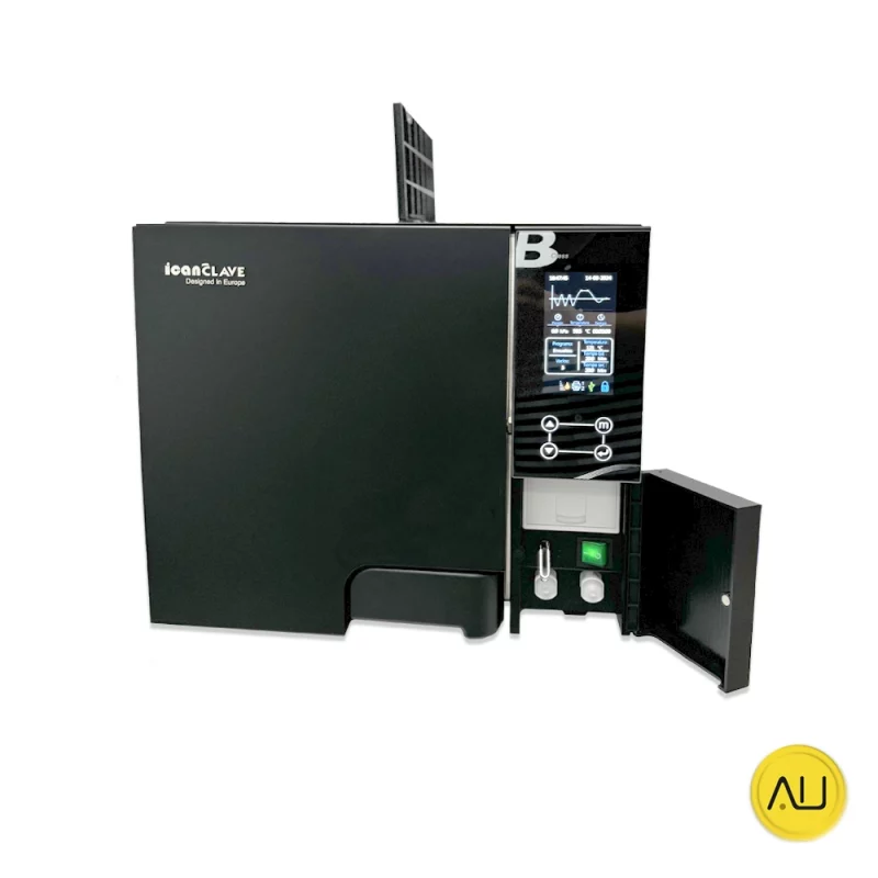 Tapas abiertas autoclave IcanClave D Pro 12 Black-Negro en venta para comprar en la tienda de Tattooclav.es