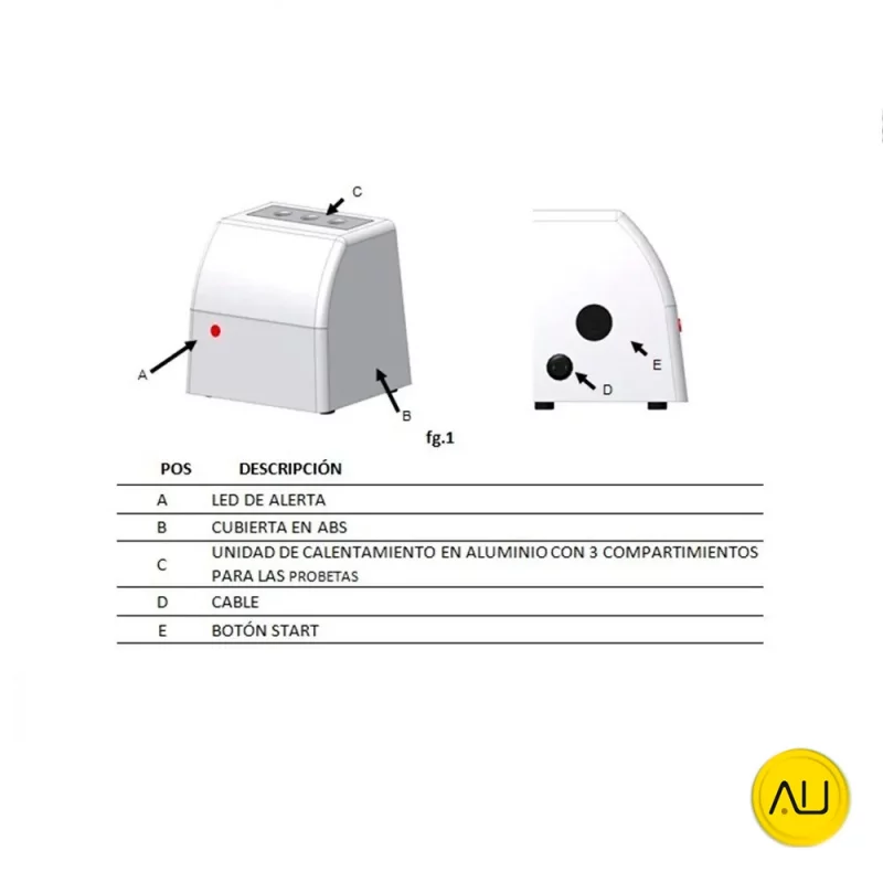 Descripción incubadora biológica B Test Plus marca Tecno Gaz en venta para comprar en la tienda de Tattooclav.es